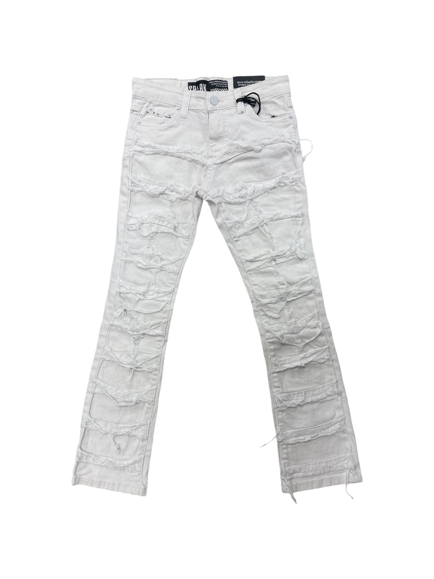 "Spark" Boy's Stack Jeans