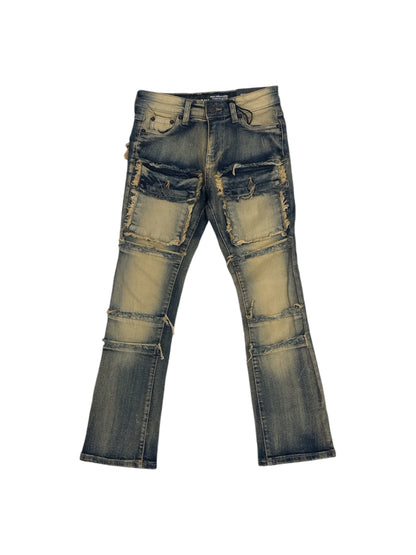 "Spark" Boy's stack Jeans