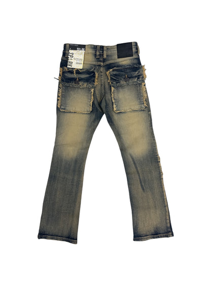 "Spark" Boy's stack Jeans