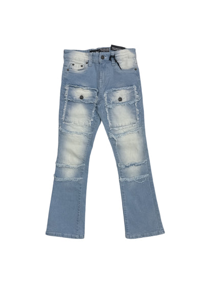 "Spark" Boy's stack Jeans