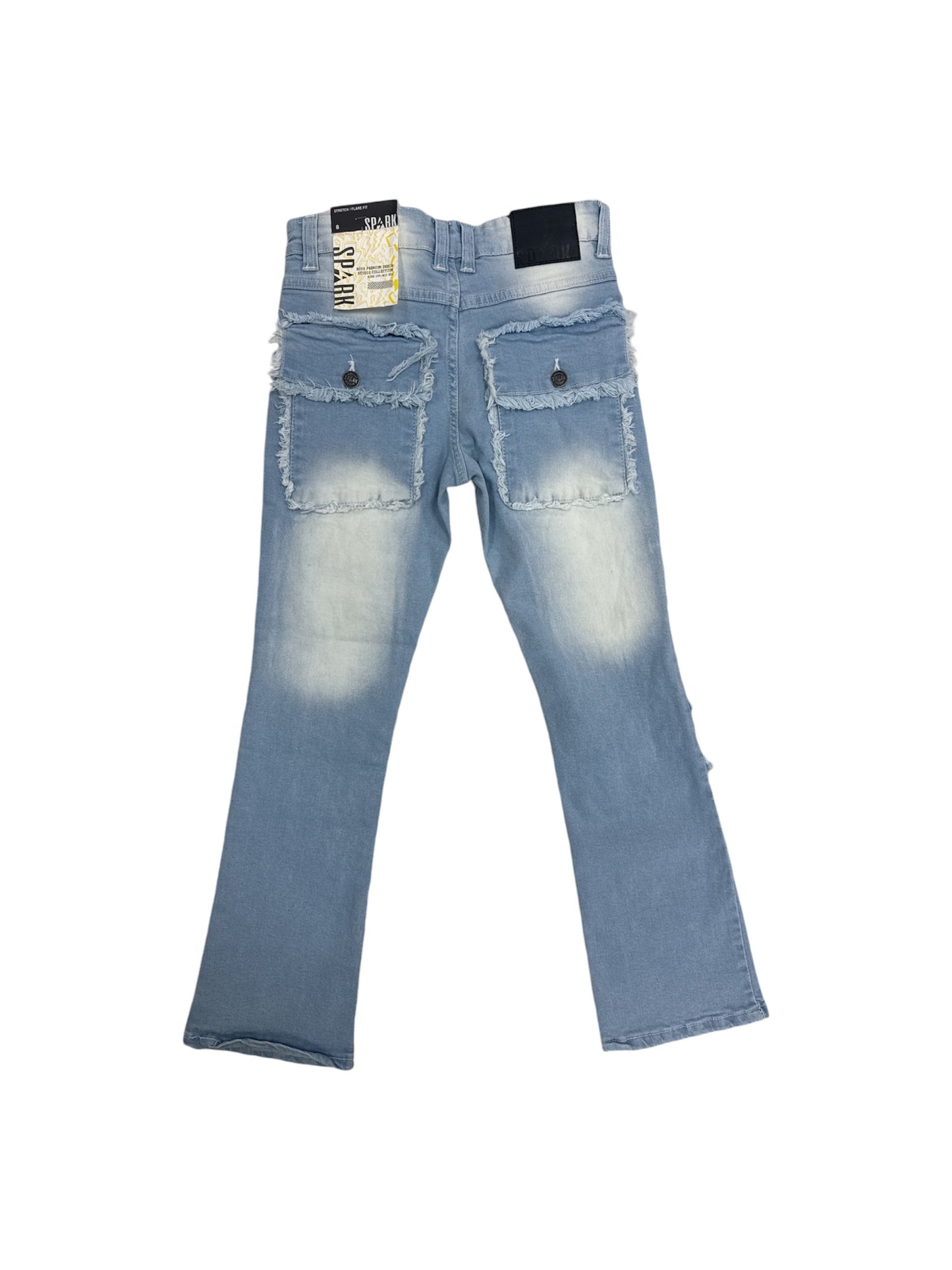 "Spark" Boy's stack Jeans