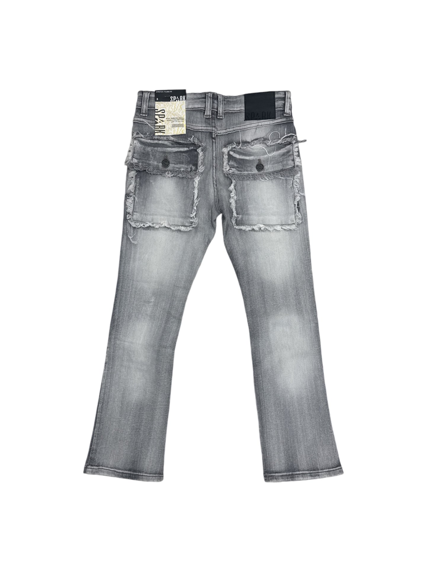 "Spark" Boy's stack Jeans