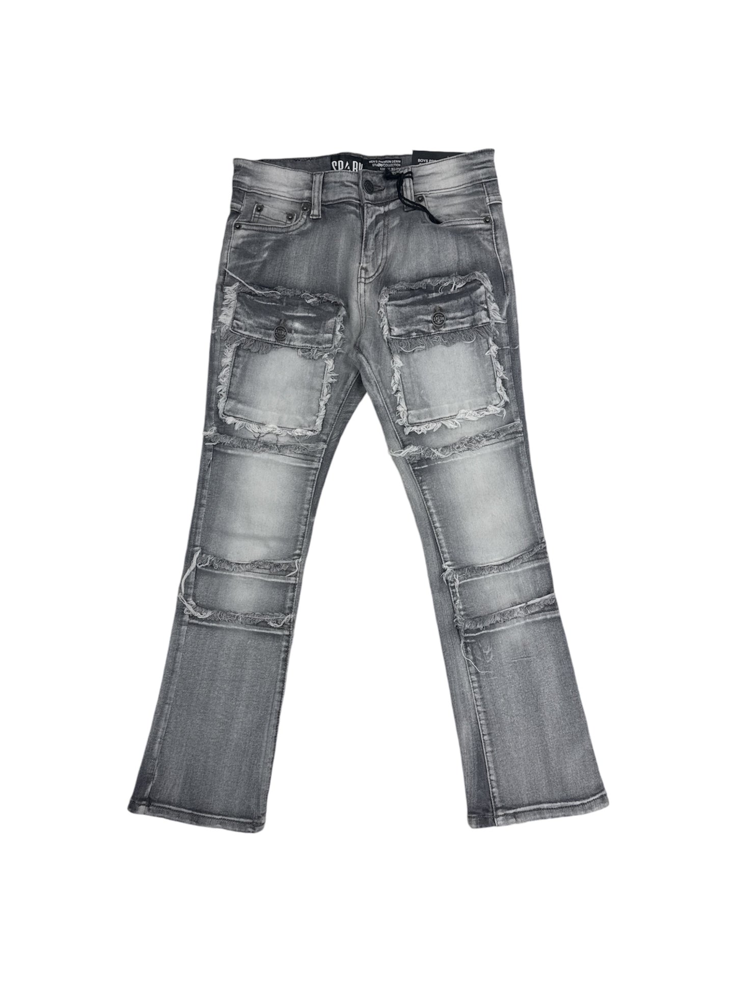 "Spark" Boy's stack Jeans