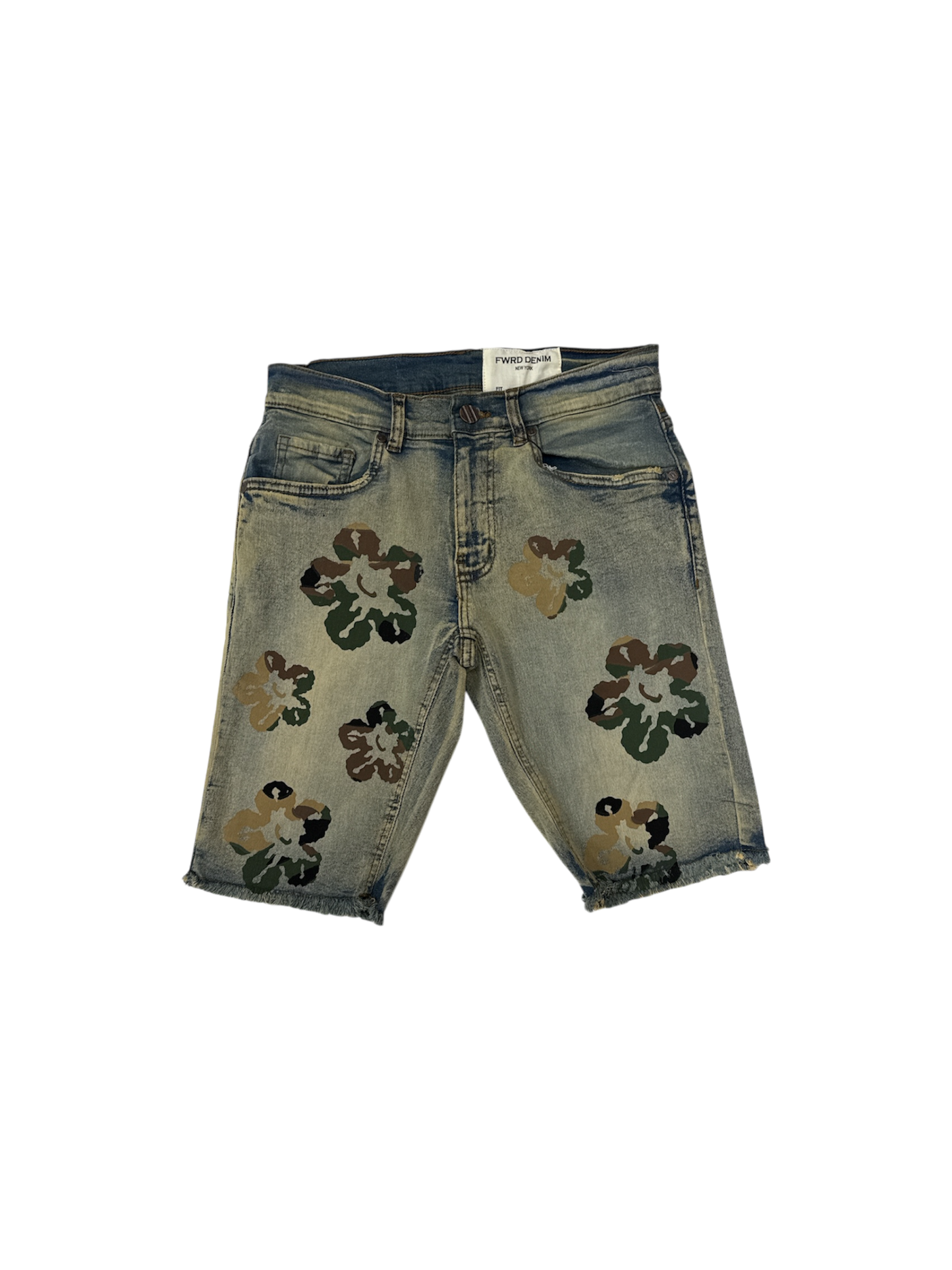 Flowers Men's Camo Jean Shorts