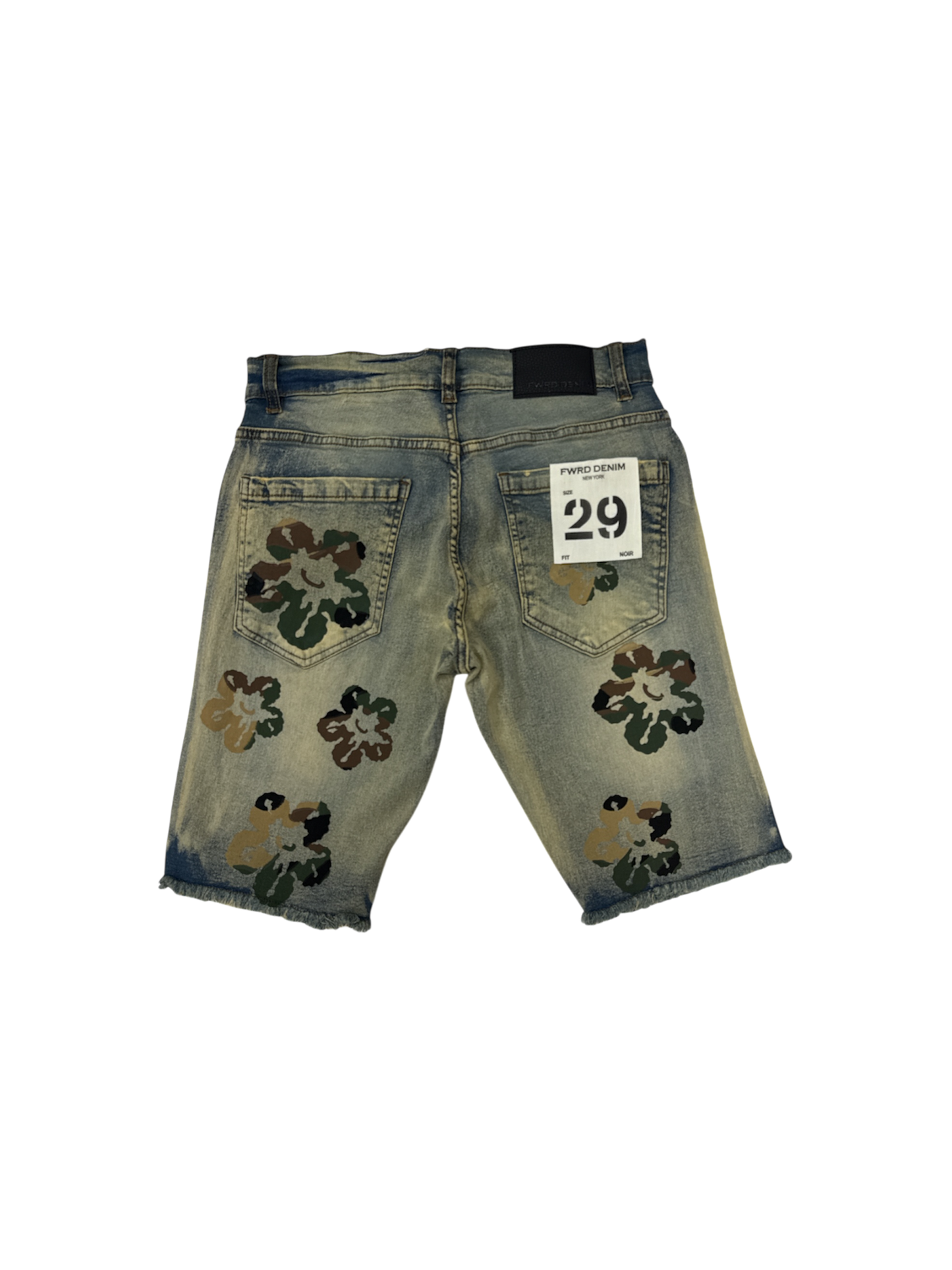 Flowers Men's Camo Jean Shorts