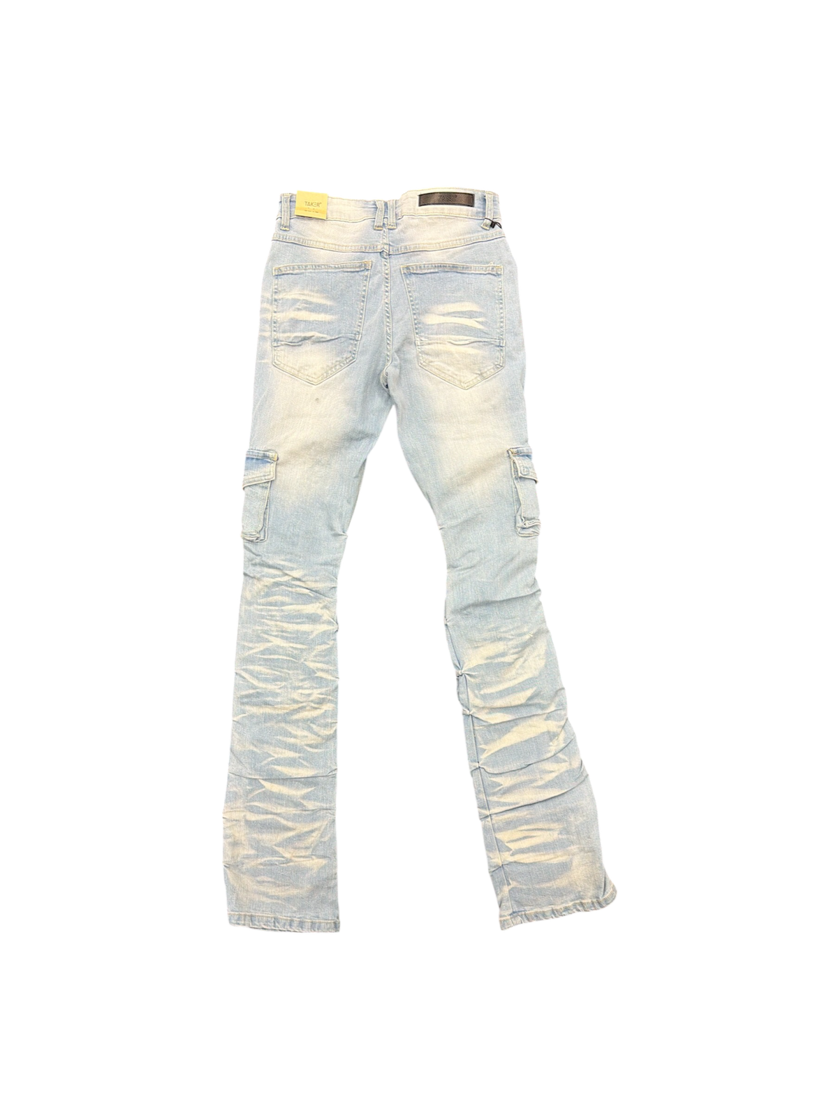Mens Cargo Stack Jeans