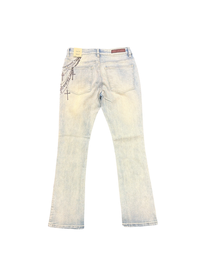 Mens Stack Jeans
