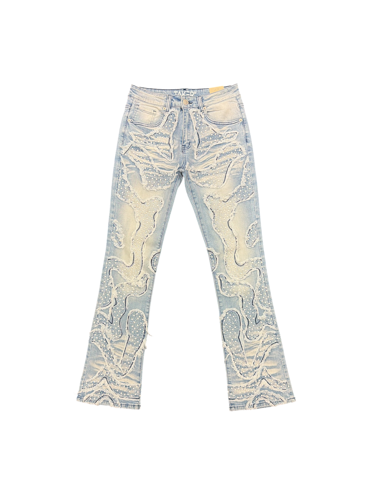 Mens Stack Jeans