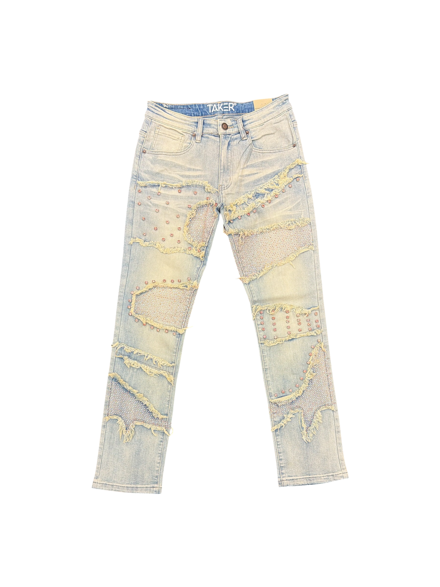 Mens Stack Jeans