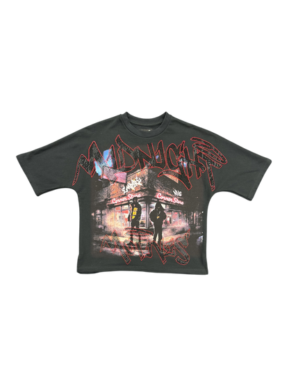 Mens Cropped Tee