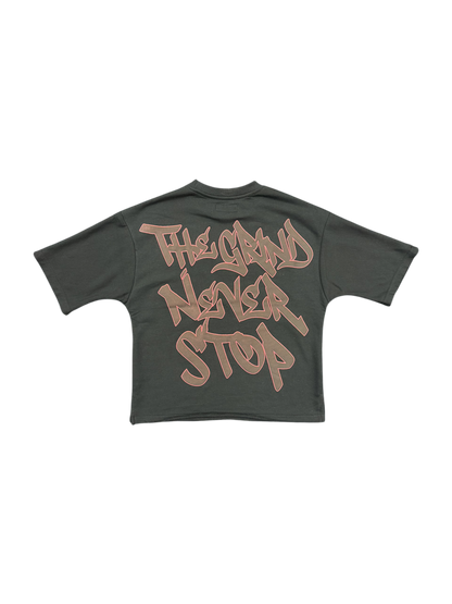 Mens Cropped Tee